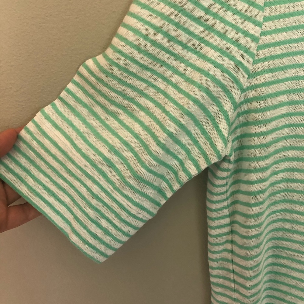Banana Republic Striped Front Pocket Tee - Picture 3 of 8